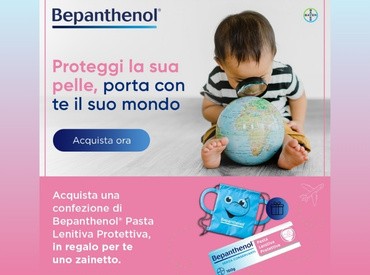 Uno Zainetto Bimbi per ogni confezione